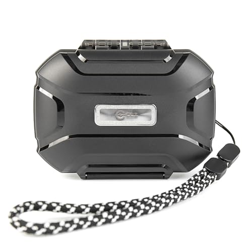 CCZ Taichi Hard Shell IEM Case for KZ ZS10 Pro, Travel Portable Earbuds Case, Waterproof in Ear Monitor Storage Box for Headphon