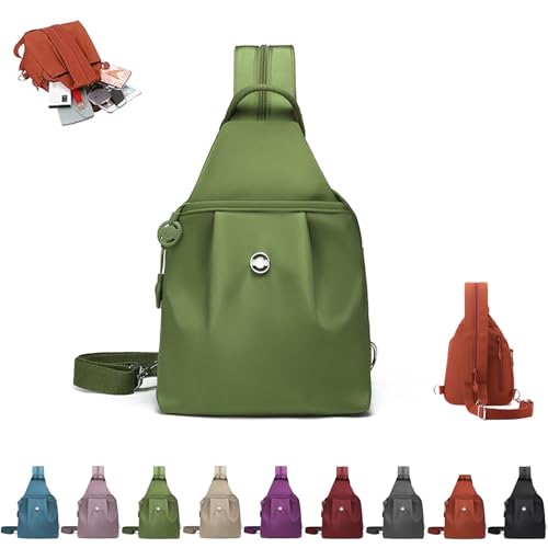 Waterproof 2-Way Commuter Bag, Women Men Large Capacity Lightweight Oxford Convertible Shoulder Bag, Anti-Theft Travel Tote