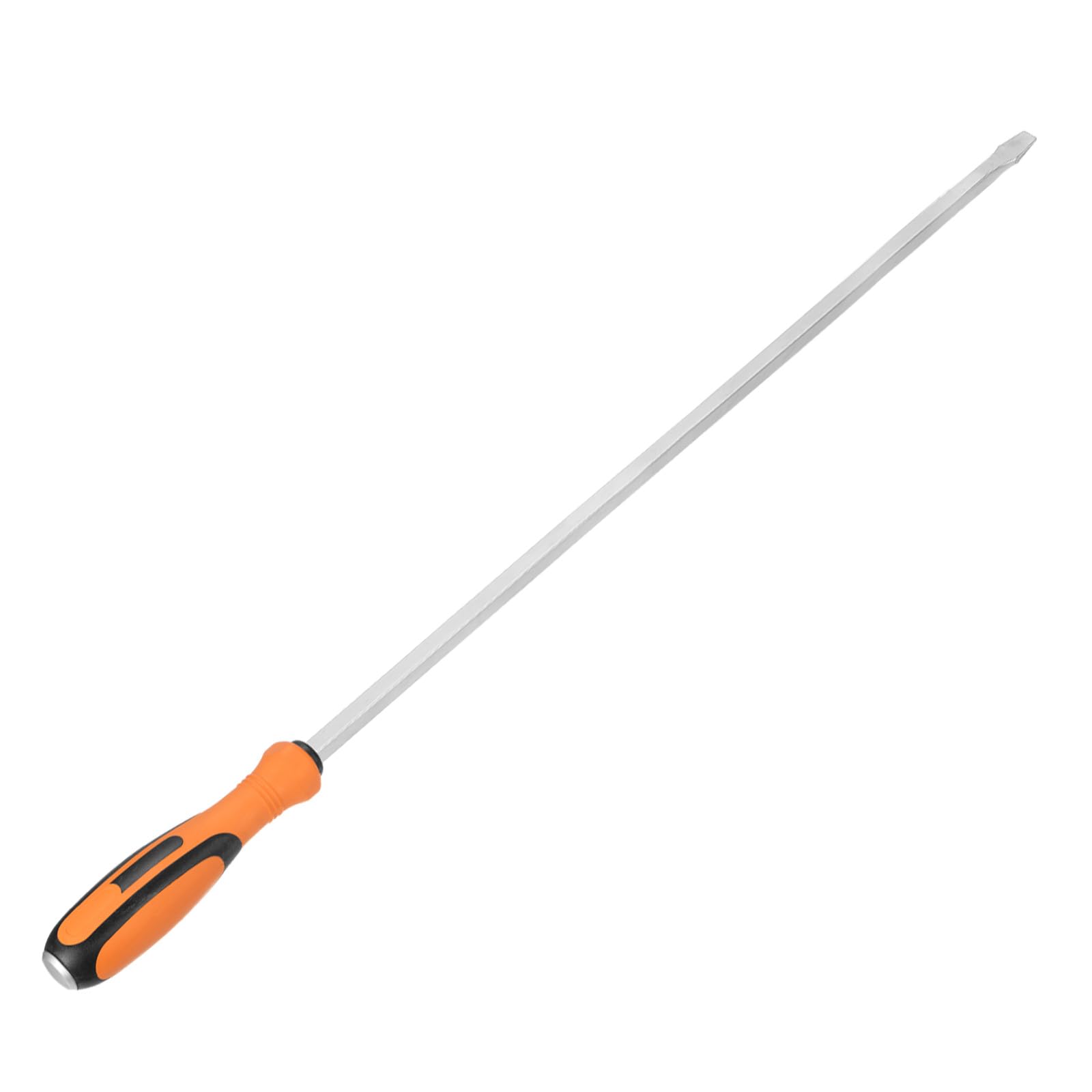 HARFINGTON Schlitzschraubendreher SL13, 86,4 cm, extra lang, 71,1 cm, Vierkantschaft, CR-V, Schlitzschraubendreher mit Schlagkappe für Industrie und Autoreparatur