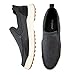 Meijiana Men's Dress Shoes Grey Leather Casual Business Slip On Shoes for Men, Fashion Loafers, Mens Walking Shoes, Mens Slip On Shoes, Dress Shoes for Men, Grey-01, 12 US