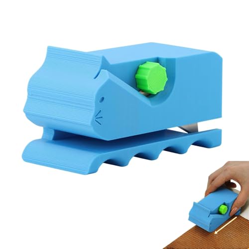 moniko Cardboard Cutter for Cat Scratchers with Blades, 3D Printed Cardboard Strip Cutter Tool for DIY Cat Scratcher Pads, Heavy Duty Cardboard Shredder for Recycled Boxes, Craft Tool for Cat Lovers