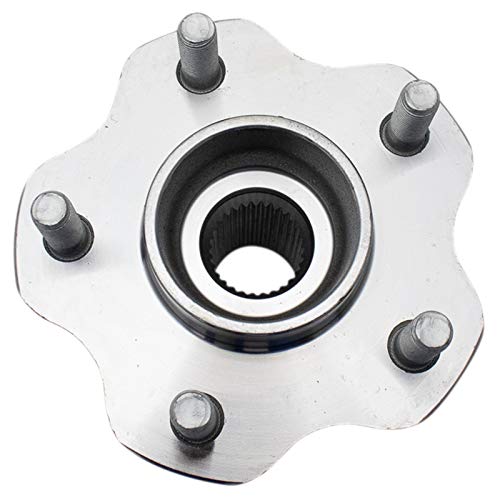 Image of TRQ Rear Driver and Passenger Side Wheel Bearing and Hub Assembly Set 2 Piece Compatible with 2003-2008 Infiniti FX35