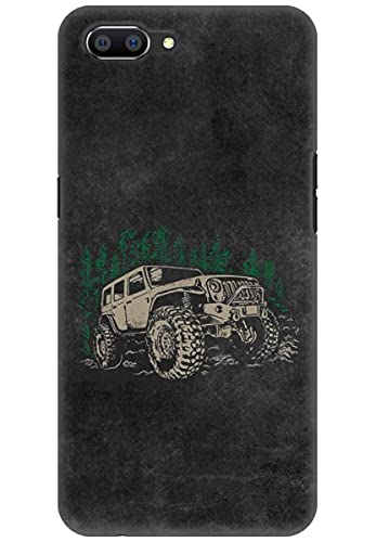 Jeep in Jungle Printed Back Cover Phone Case for Realme C1 Back Cover Printed