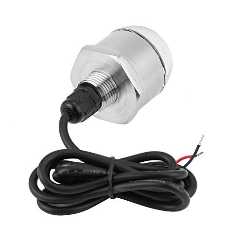 Akozon Underwater Light,Submarine Light, Marine Yacht Boat 12V 304 Stainless Steel Round Blue LED Underwater Light Lamp & Drain Plug