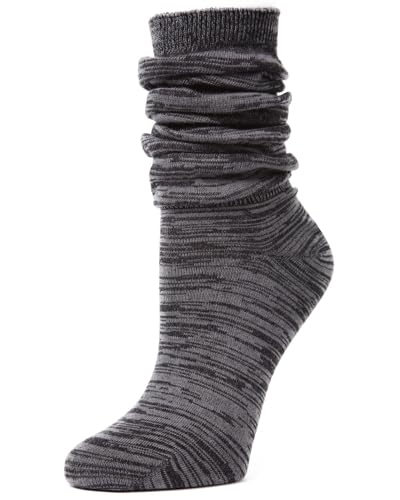 MeMoi Cheri Cozy Scrunched Crew Socks2