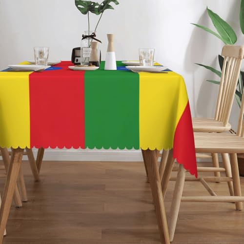 Nappe Éthiopie rectangulaire pour protéger et décorer vos buffets - 4