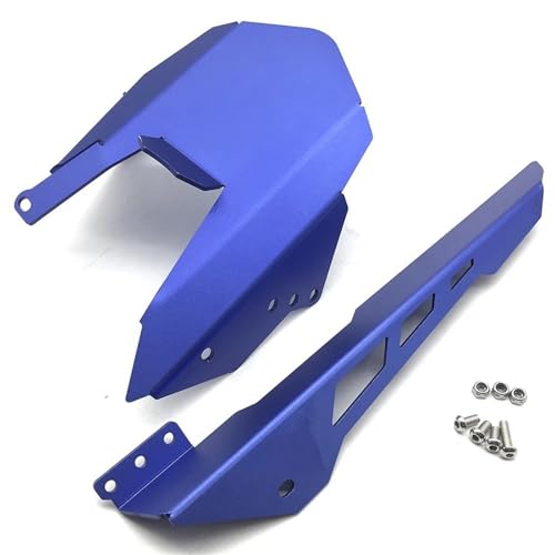 Protector de piñón para Yamaha MT07 contra impactos de piedras con panel CNC rojo 7