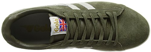 Image of Gola Equipe Suede - Sneakers for Men - Contrasting Wingflash - Heel Return - Durable Cupsole - Low Silhouette
