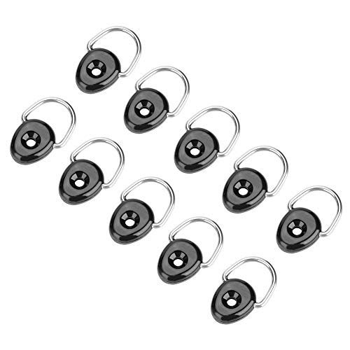 10Pcs Dリング カヤック ボート カヌー リギングバックル 修理アクセサリー (タイプ②)