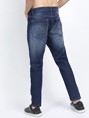 Image of KETCH Men's Tapered Fit Mid Rise Jeans (Stretchable)