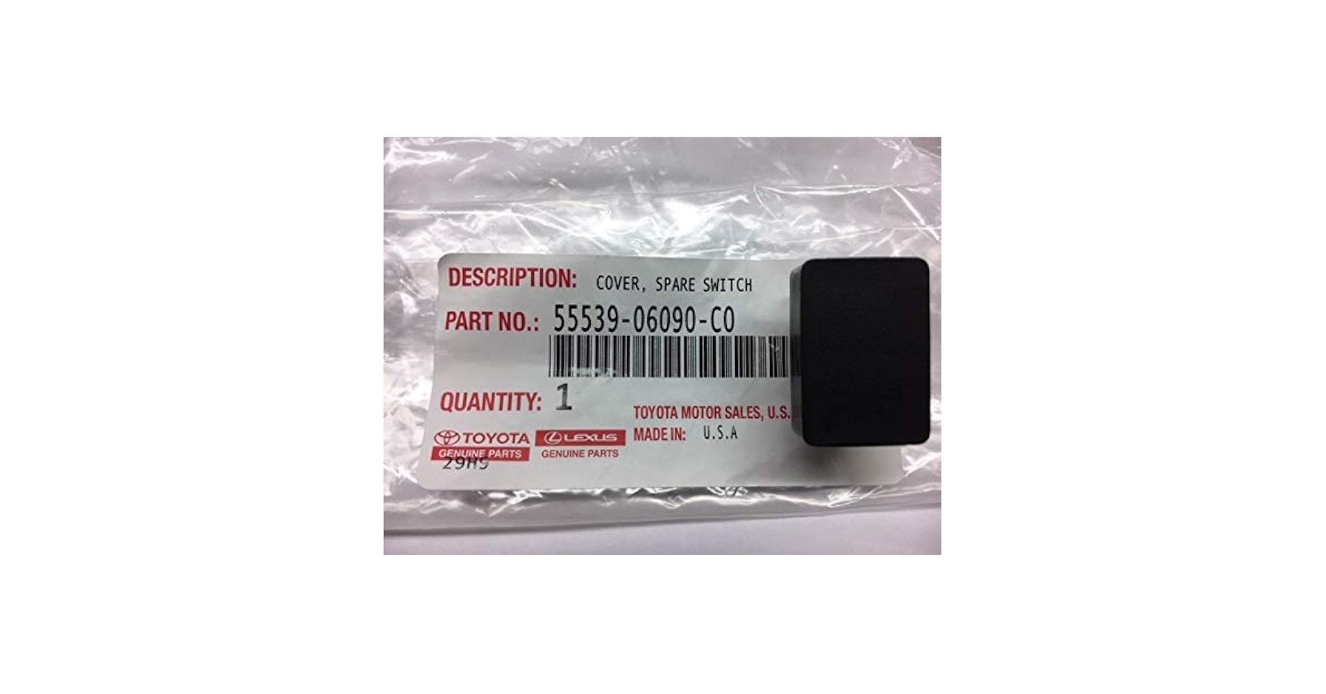 Amazon.com: Genuine Toyota Parts - Cover, Spare Switch