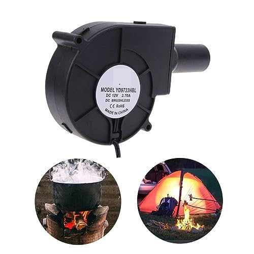 Dmuchawa Promieniowa, 97x97x33mm duża objętość powietrza szybki wentylator chłodzący 9733 Turbo wentylator odśrodkowy część dmuchawy 12v 2.7A 4600RPM wydajność wiatru(28mm)