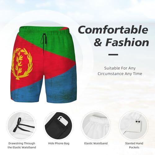 Mens Swim Trunks 2 in 1 Quick Dry Board Shorts Breathable Fit Beach Shorts Swimwear Bathing Suits3