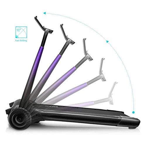 Fitness Multifunctional Foldable Home Treadmill Folding Treadmill Fitness Machine Gym Home Electric Motorized Power Walking Treadmill for Home and Of - Afbeelding 5