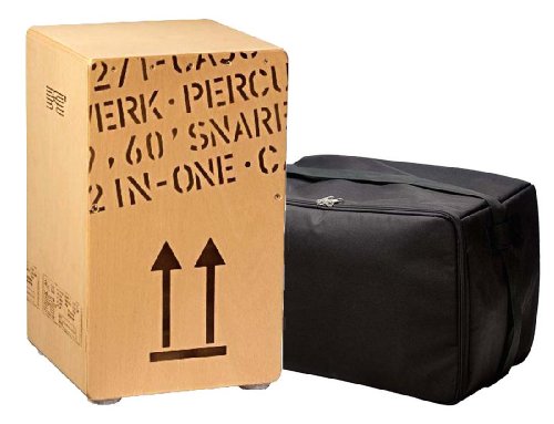 Schlagwerk 2inOne CP 404 Cajon large Holz Trommel Set inklusive Tasche !