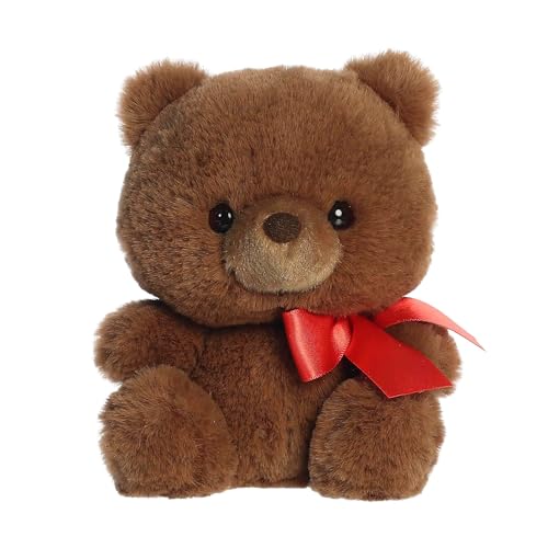 Aurora Heartwarming Valentine Bonny Bouquet Bears Stuffed Animal - Soft Keepsake for Loved Ones - Perfect for Decorating Rooms and Valentine's Day - Romeo 6 Inches