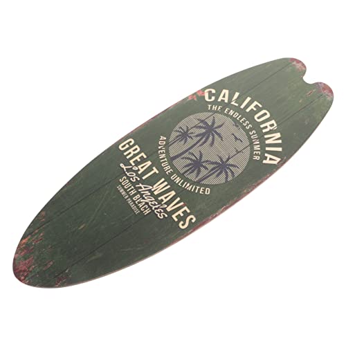 Garneck Cartel De Madera De Tabla De Surf Decoraciones De Mar para El Hogar Signos Divertidos Letrero Aire Tablas De Surf Adorno De Pared De Tabla De Surf Signo De Barra Náutico