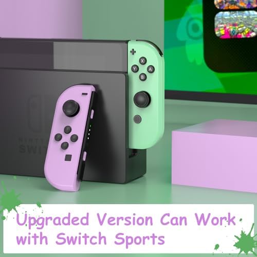 Switch Controller for Switch, Replacement Wireless Switch Controllers Support Sports Dual Vibration/Wake-up/Motion Control - 5