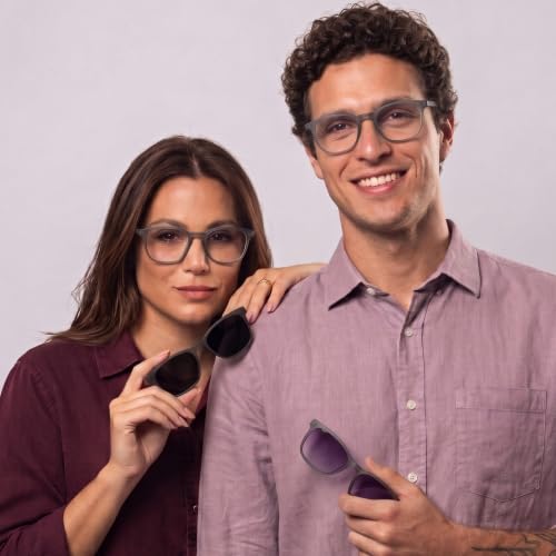 Image of 3-in-1 Magnetic Clip On Sunglasses for Men & Women
