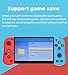 CZT New 5.1-inch Handle Appearance Video Handheld Game Console Portable Emulator Classic Arcade Retro Gaming Game Device System Built-in 12000 Games mp3 mp4 (Bluered)