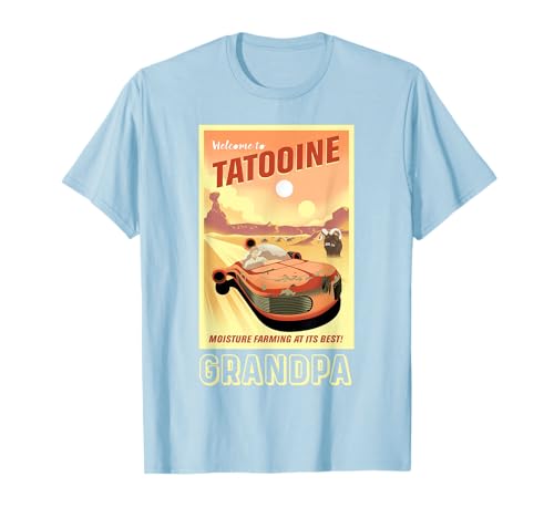T-shirt Star Wars Tatooine Papy : partagez la passion de la saga entre générations