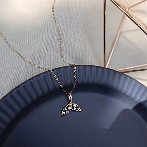 Collier pendentif cristal 14k bijoux délicats haute qualité - 5
