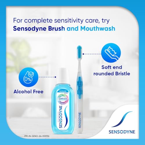 Image of Sensodyne Toothpaste Repair and Protect | Tooth Paste for Daily Sensitivity Protection, Long-lasting Relief | Combo Pack - 200gm (100gm x 2) | Fresh Taste | Dentist Recommended