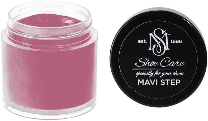 Suede & Nubuck Cream - NCS S 3040-R20B Darkest Fuchsia Red - Color Renovator & Suede Conditioner for Velvet Texture by MAVI STEP - 0.85 fl oz / 25 ml