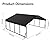 RTDTD 20x20 FT Metal Carport,Heavy Duty Cart Ports Canopy with Corrugated Metal Roof,Metal Car Garage Outdoor Galvanized Car Shelter for Cars, Boats, Pickups and Tractors