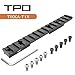 Eastern Tactical Supply Tikka T1X Picatinny Rail Mount （TK-T1X） （Black）