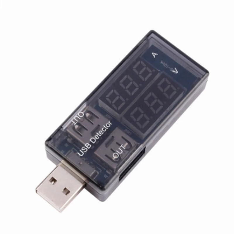 Image of USB Power Meter, 3-9V 0-5A Voltage Tester Multimeter, LCD Digital Multimeter Current Tester Voltage Detector, USB Tester DC LED Display Multi Testers Tools