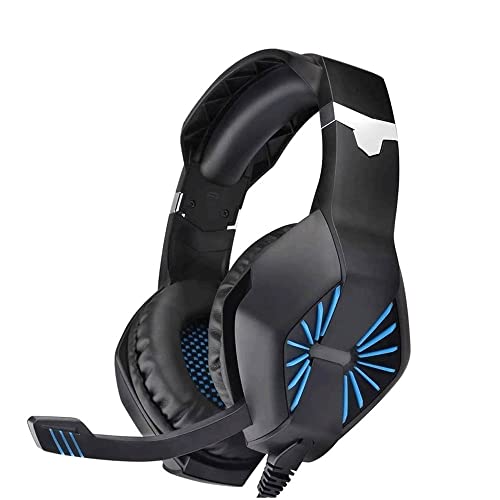 Gaming Headset with Microphone for Laptop Headset Computer PC Noise Cancelling USB Gaming Headphones with Microphone Stereo Head