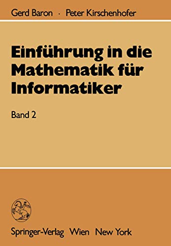 Einführung in die Mathematik für Informatiker: Band 2