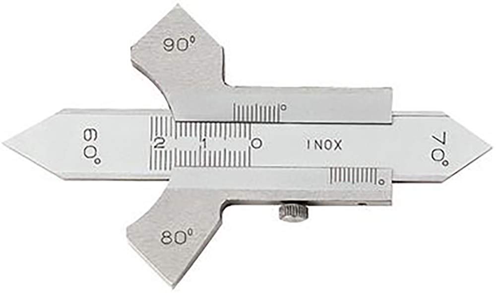 Digitale Schweißlehre 20mm – Metrisch/Zoll, LCD, 60-90° Winkel, Nulllage, Serielle Schnittstelle – Für Nahtprüfung