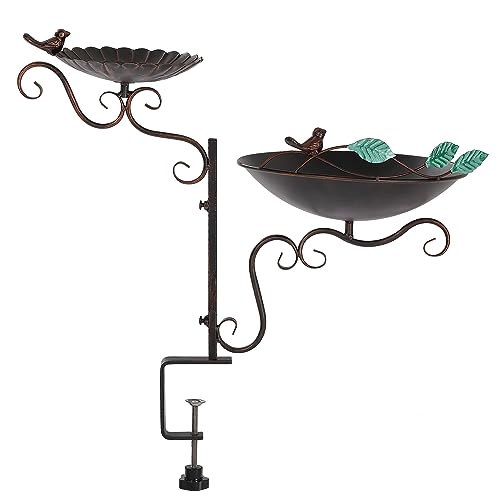 Jemeni 2 in 1 in 1 Bird Feeder with Baths for Outdoor