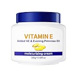 ChongTai 1PC Vitamin E Multi Effect Moisturizing Cream, Added VE and & Evening Primrose Oil, Soothing Moisturizing Nourishing Facial BodyCream, 300g/10.6Oz