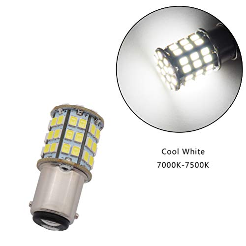Grv Ba15D 1142 1076 Led Bulb 4W 56-2835Smd Super Bright Ac/Dc 12V-24V 40W Halogen Replacement For Rv Trailer Camper Motorhome Interior Lights Cool White Pack Of 2 #TOP3