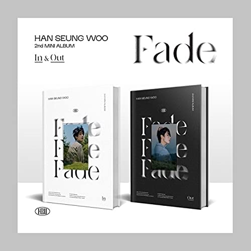 Album Han Seung Woo Fade 2nd Mini CD version aléatoire avec poster et photobook officiel K-pop