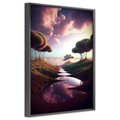 Transform Your Space with a Stunning Dreamy Landscape Poster of