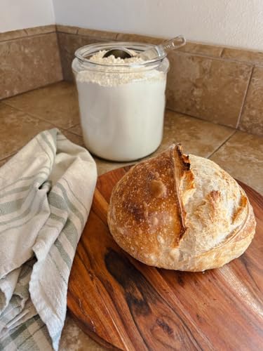 She\'s Rooted Home Live Active Sourdough Starter Culture | Live liquid Active Starter For Baking Sourdough Bread | Perfect for Pizza, Pancakes, Focaccia | Sourdough Starter