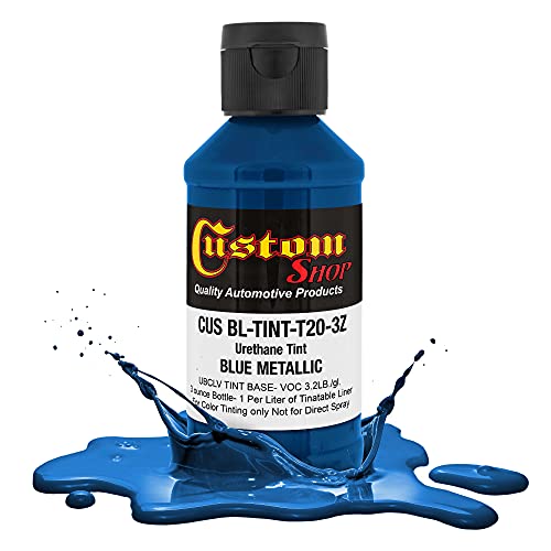 Image of Custom Coat 3 Ounce, Blue Metallic, Bed Liner Tint Concentrate