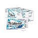 Trident White SugarFree Gum Peppermint, 16 Count, Pack of 9