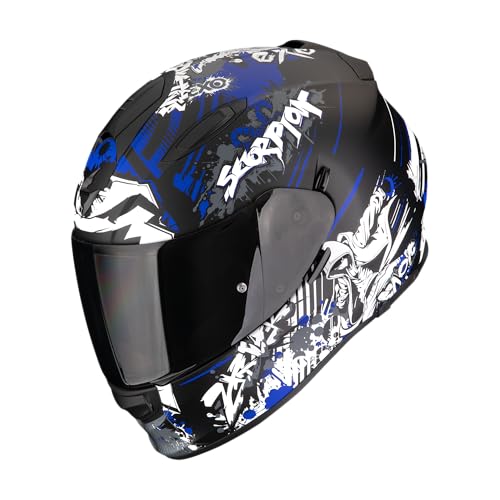 Casco Scorpion Exo-491 con pantalla antirrayas y ventilación dinámica