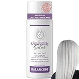 Sensationally Silver Shampoo – Purple Shampoo for Gray Hair and for White Hair for Women and Men (Balancing Shampoo)