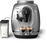 Philips Serie 2000 HD8652/51 - Cafetera Súper Automática, 2 Bebidas de Café, Jarra de Leche...
