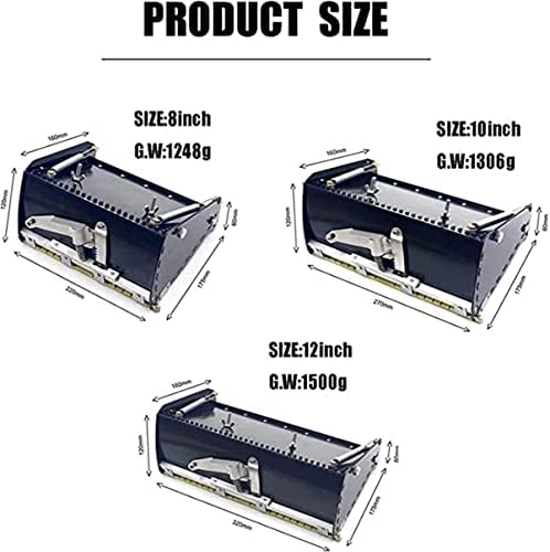 Aluminum Alloy Drywall Flat Box Set - 8/10/12'' Taping Tools for Finishing and Plastering, Adjustable 40''-64'' Box Handle, Practical Drywall Tools Ideal for Professionals