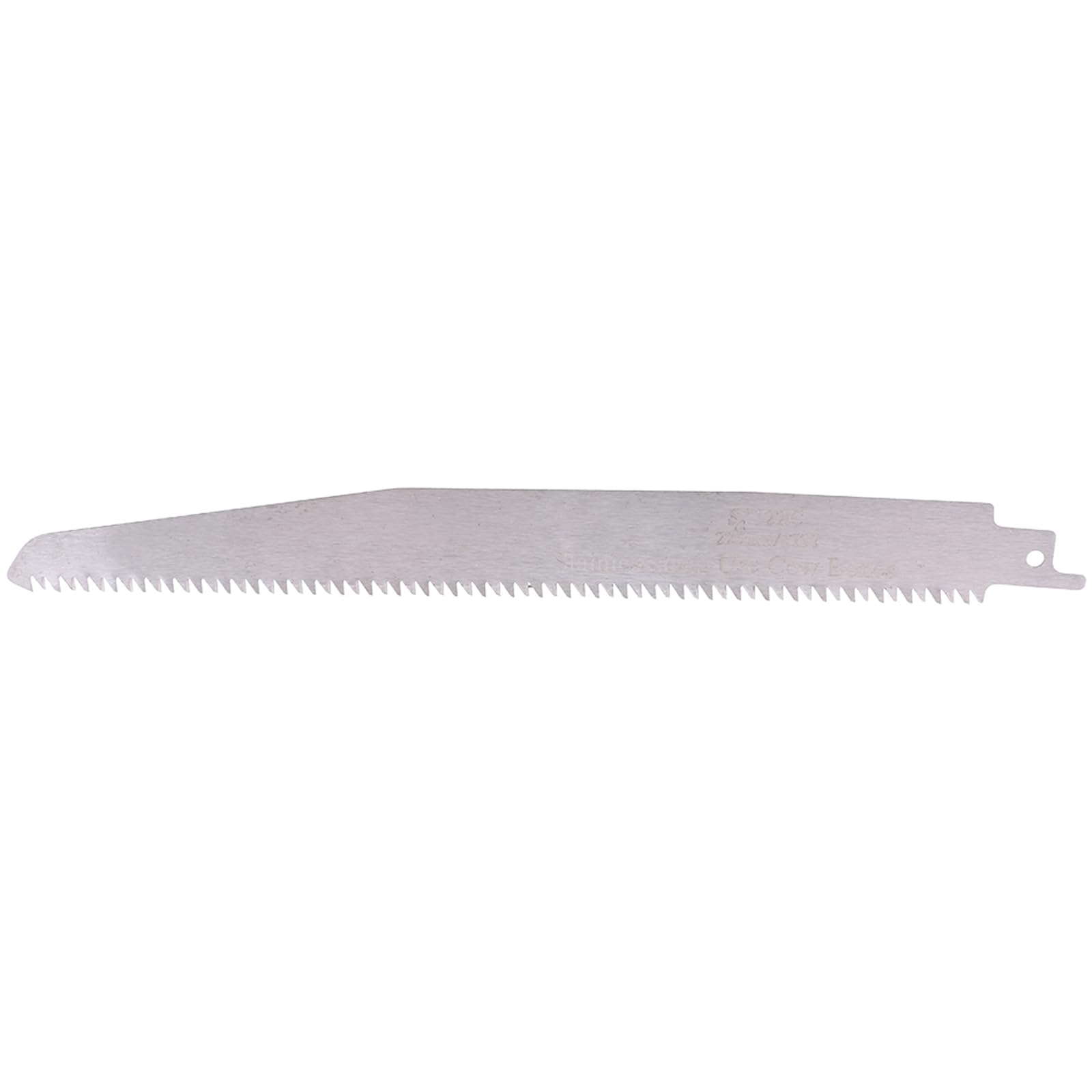 Lama di ricambio in acciaio inox S1122C per tagliare ossa, carne, legno, metallo, 2 pezzi