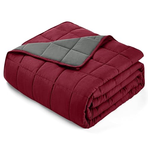 Yescool Weighted Blanket for Adults 20 Lbs Queen Size