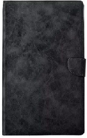 Plugtech Slim Folio Tablet Case for Samsung Galaxy Tablets A Cover Model SM-T380 / SM-T385 (8 inch) - Leather Cover with Magnetic Closure, Viewing Stand, Card Slots, Shockproof Protective Flip