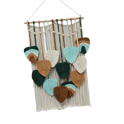 Arte de pared de macramé, tapiz bohemio para decoración de pared, tapiz bohemio para decoración de pared, tapiz de pared para decoración del hogar